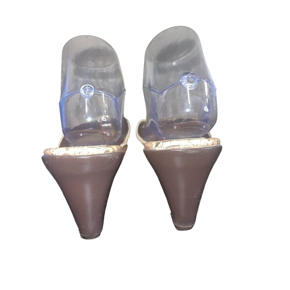 Croft & Barrow Sole Senseability Womens Wedge Heel Cork Sandals Brown Size 8 - Picture 6 of 10